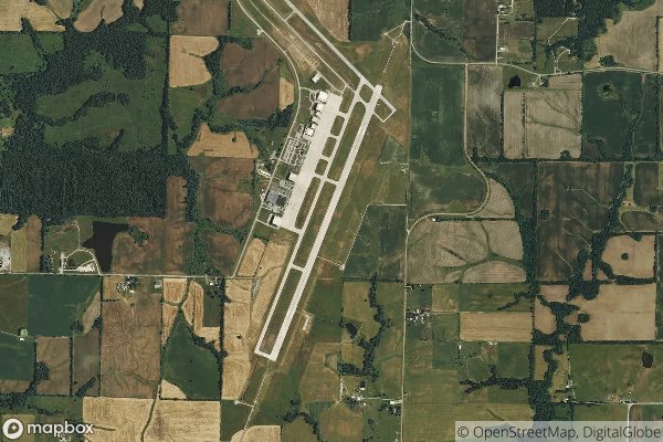 Columbia Regional Airport  (COU) Arrivals Today