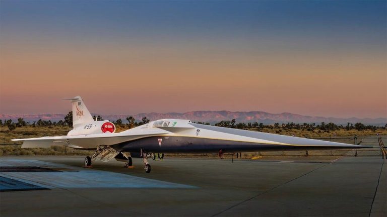 NASA’s X-59 Quiet Supersonic Aircraft Takes Flight